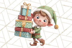Santa’s Secret Workshop Clipart PNG, Christmas Png Product Image 2