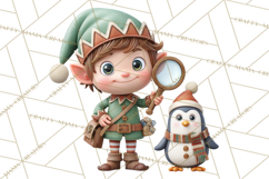 Santa’s Secret Workshop Clipart PNG, Christmas Png Product Image 3