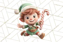 Santa’s Secret Workshop Clipart PNG, Christmas Png Product Image 4