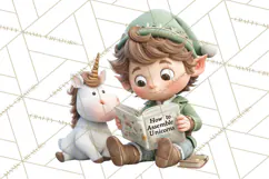 Santa’s Secret Workshop Clipart PNG, Christmas Png Product Image 2
