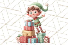 Santa’s Secret Workshop Clipart PNG, Christmas Png Product Image 4