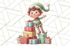 Santa’s Secret Workshop Clipart PNG, Christmas Png Product Image 4