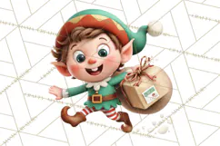 Santa’s Secret Workshop Clipart PNG, Christmas Png Product Image 3