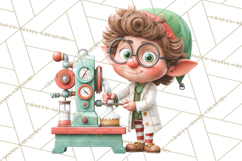 Santa’s Secret Workshop Clipart PNG, Christmas Png Product Image 5