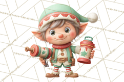 Santa’s Secret Workshop Clipart PNG, Christmas Png Product Image 4