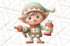Santa’s Secret Workshop Clipart PNG, Christmas Png Product Image 4