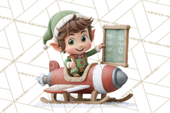 Santa’s Secret Workshop Clipart PNG, Christmas Png Product Image 2