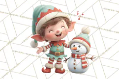 Santa’s Secret Workshop Clipart PNG, Christmas Png Product Image 3