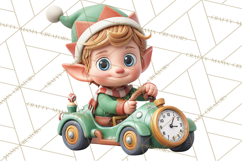 Santa’s Secret Workshop Clipart PNG, Christmas Png Product Image 4
