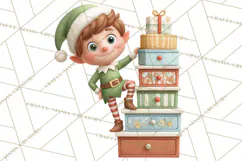 Santa’s Secret Workshop Clipart PNG, Christmas Png Product Image 5