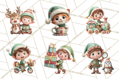 Santa’s Secret Workshop Clipart PNG, Christmas Png Product Image 9