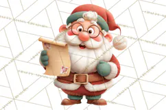 Santa’s Secret Workshop Clipart PNG, Christmas Png Product Image 3