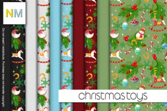 Christmas Toys Seamless Textures Product Image 1