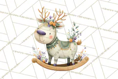 Christmas Toys Clipart PNG, Festive Mini Holiday Decorations Product Image 3