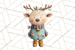 Christmas Toys Clipart PNG, Festive Mini Holiday Decorations Product Image 2