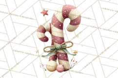 Christmas Toys Clipart PNG, Festive Mini Holiday Decorations Product Image 5