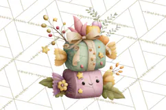 Christmas Toys Clipart PNG, Festive Mini Holiday Decorations Product Image 3