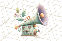 Christmas Toys Clipart PNG, Festive Mini Holiday Decorations Product Image 3