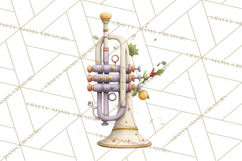 Christmas Toys Clipart PNG, Festive Mini Holiday Decorations Product Image 4