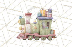 Christmas Toys Clipart PNG, Festive Mini Holiday Decorations Product Image 2