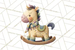 Christmas Toys Clipart PNG, Festive Mini Holiday Decorations Product Image 3