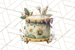 Christmas Toys Clipart PNG, Festive Mini Holiday Decorations Product Image 4