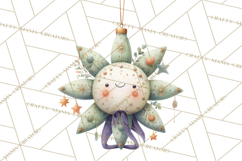 Christmas Toys Clipart PNG, Festive Mini Holiday Decorations Product Image 5