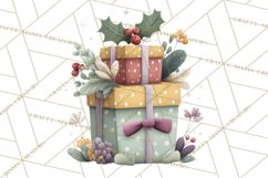 Christmas Toys Clipart PNG, Festive Mini Holiday Decorations Product Image 5