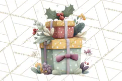 Christmas Toys Clipart PNG, Festive Mini Holiday Decorations Product Image 5
