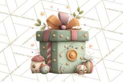 Christmas Toys Clipart PNG, Festive Mini Holiday Decorations Product Image 2