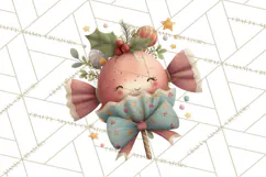Christmas Toys Clipart PNG, Festive Mini Holiday Decorations Product Image 2