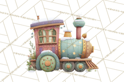 Christmas Toys Clipart PNG, Festive Mini Holiday Decorations Product Image 3