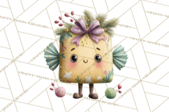 Christmas Toys Clipart PNG, Festive Mini Holiday Decorations Product Image 4