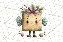 Christmas Toys Clipart PNG, Festive Mini Holiday Decorations Product Image 4