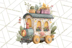 Christmas Toys Clipart PNG, Festive Mini Holiday Decorations Product Image 5