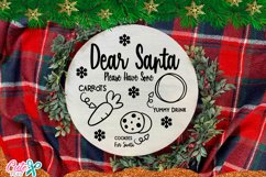 Santa Cookie Tray SVG |Christmas Cookie Tray mini bundle 3 Product Image 3