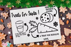 Santa Tray SVG |Cookies for Santa Plate SVG Product Image 1