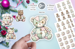 Christmas Treat Patchwork Sticker Product Image 1