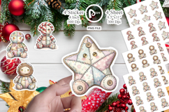 Christmas Treat Patchwork Sticker Product Image 1