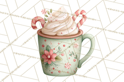 Watercolor Christmas Food PNG, Whimsical Holiday Treats Product Image 2