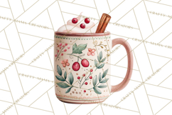 Watercolor Christmas Food PNG, Whimsical Holiday Treats Product Image 3