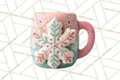 Watercolor Christmas Food PNG, Whimsical Holiday Treats Product Image 4