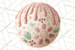 Watercolor Christmas Food PNG, Whimsical Holiday Treats Product Image 5