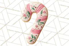 Watercolor Christmas Food PNG, Whimsical Holiday Treats Product Image 3