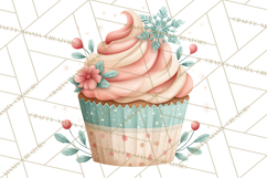 Watercolor Christmas Food PNG, Whimsical Holiday Treats Product Image 3