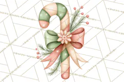 Watercolor Christmas Food PNG, Whimsical Holiday Treats Product Image 2
