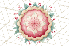 Watercolor Christmas Food PNG, Whimsical Holiday Treats Product Image 4