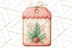 Watercolor Christmas Food PNG, Whimsical Holiday Treats Product Image 2