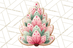 Watercolor Christmas Food PNG, Whimsical Holiday Treats Product Image 2