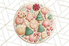 Watercolor Christmas Food PNG, Whimsical Holiday Treats Product Image 5